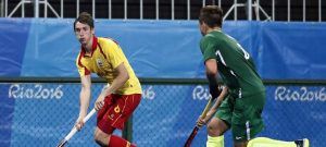 Vicenç Ruiz jugador de hockey hierba en los Juegos Olímpicos de Río 2016