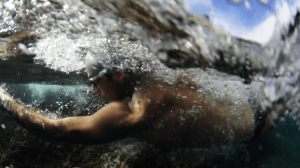 Miquel Sunyer, nadador en aguas abiertas